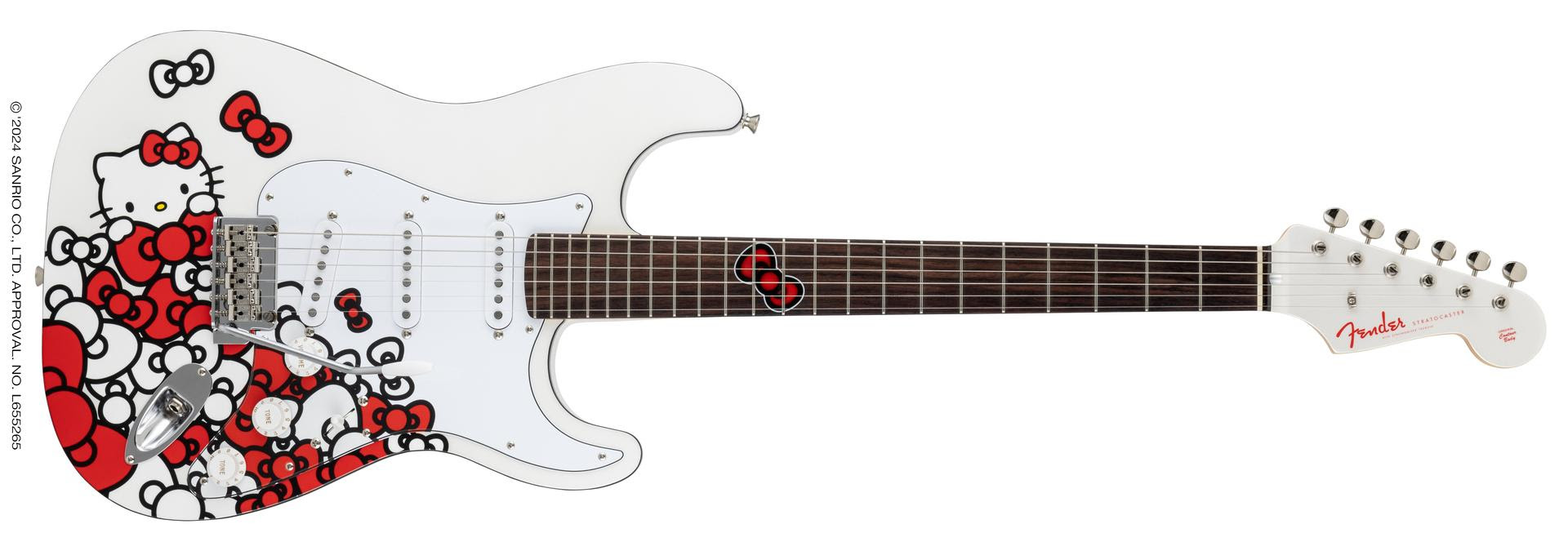 Fender Celebrates Hello Kitty's 50th Anniversary with Special