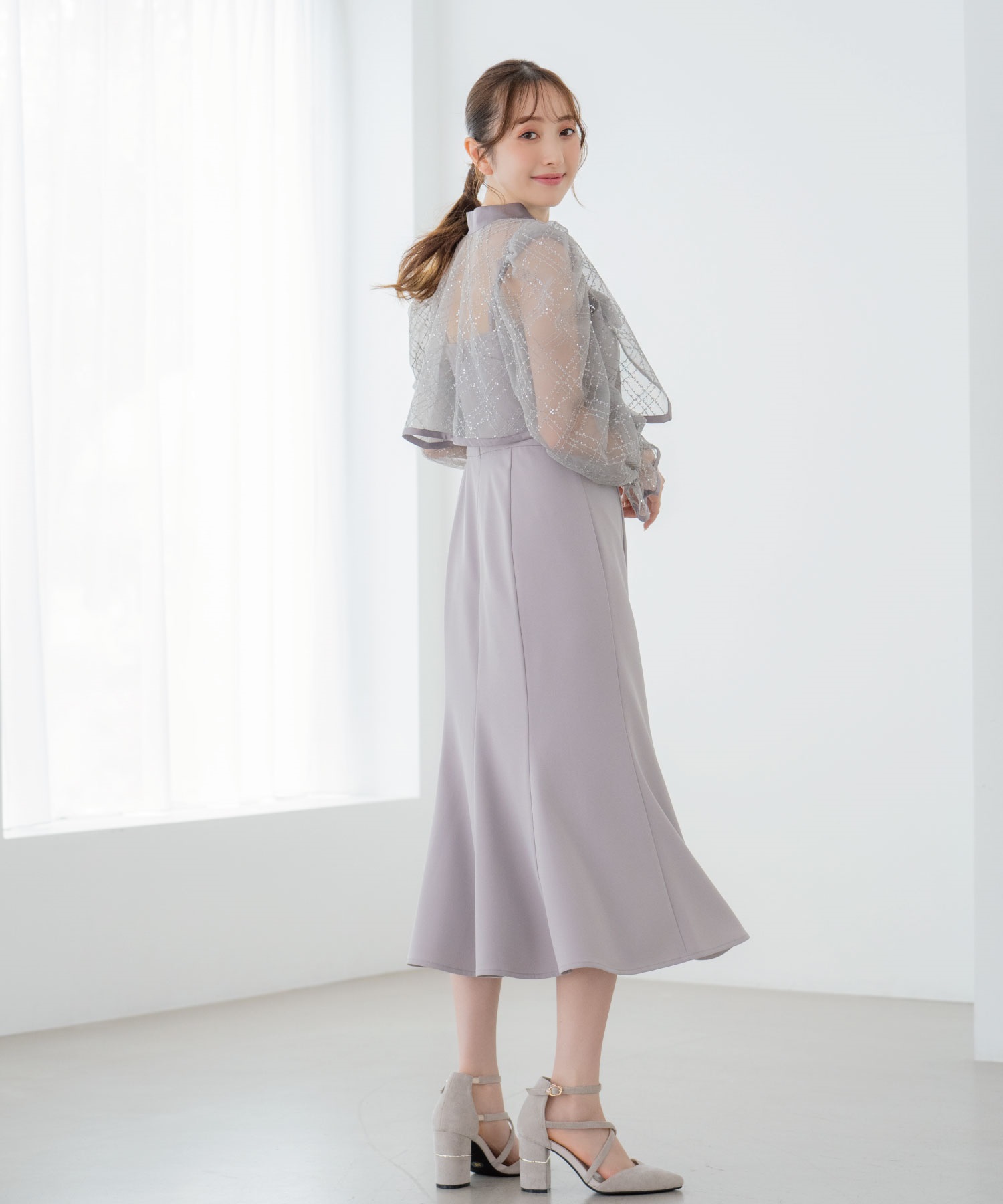 チュールボレロ3WAYマーメイドワンピ | ロングワンピース | NOELA