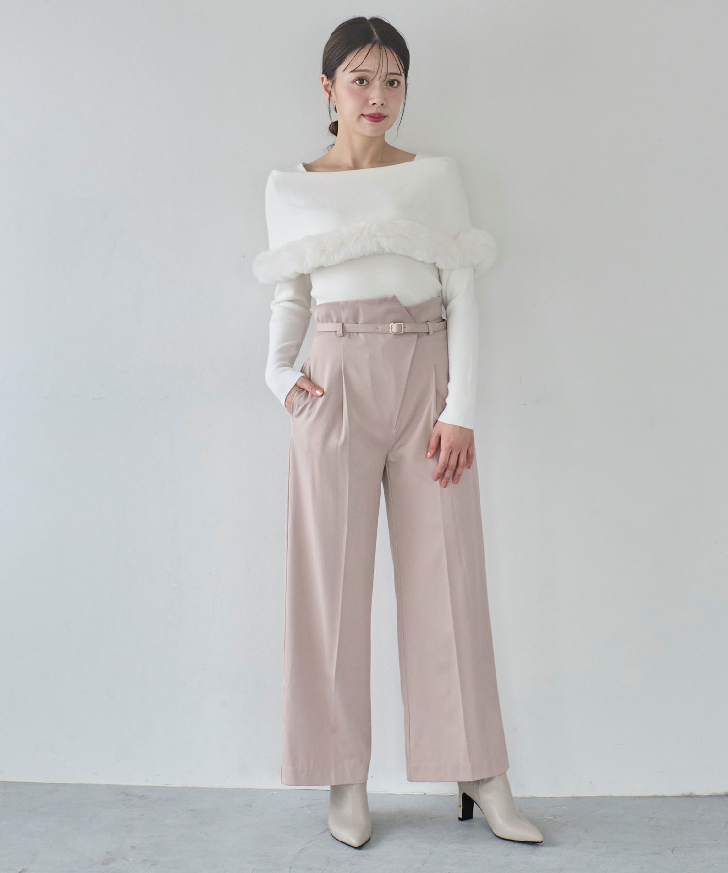 アシメワイドパンツ | その他パンツ | NOELA OFFICIAL WEB STORE