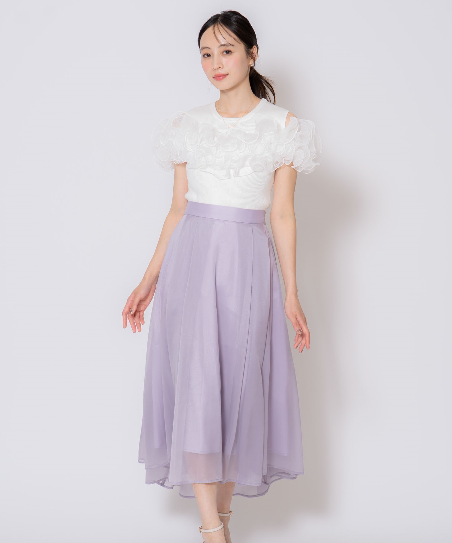 シャイニーフレアスカート | フレアスカート | NOELA OFFICIAL WEB STORE