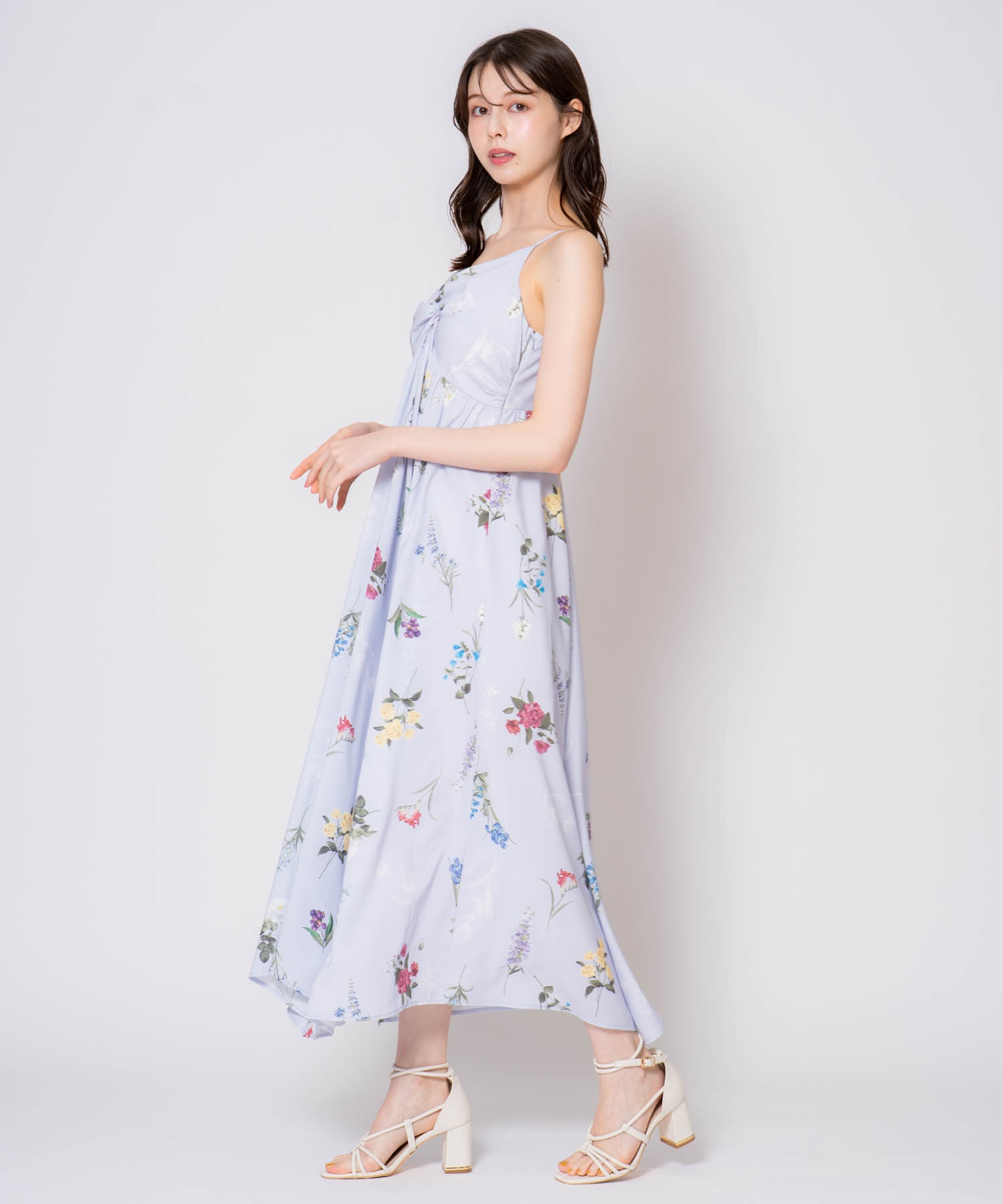 15周年】ボタニカルツイストキャミワンピース | キャミワンピース