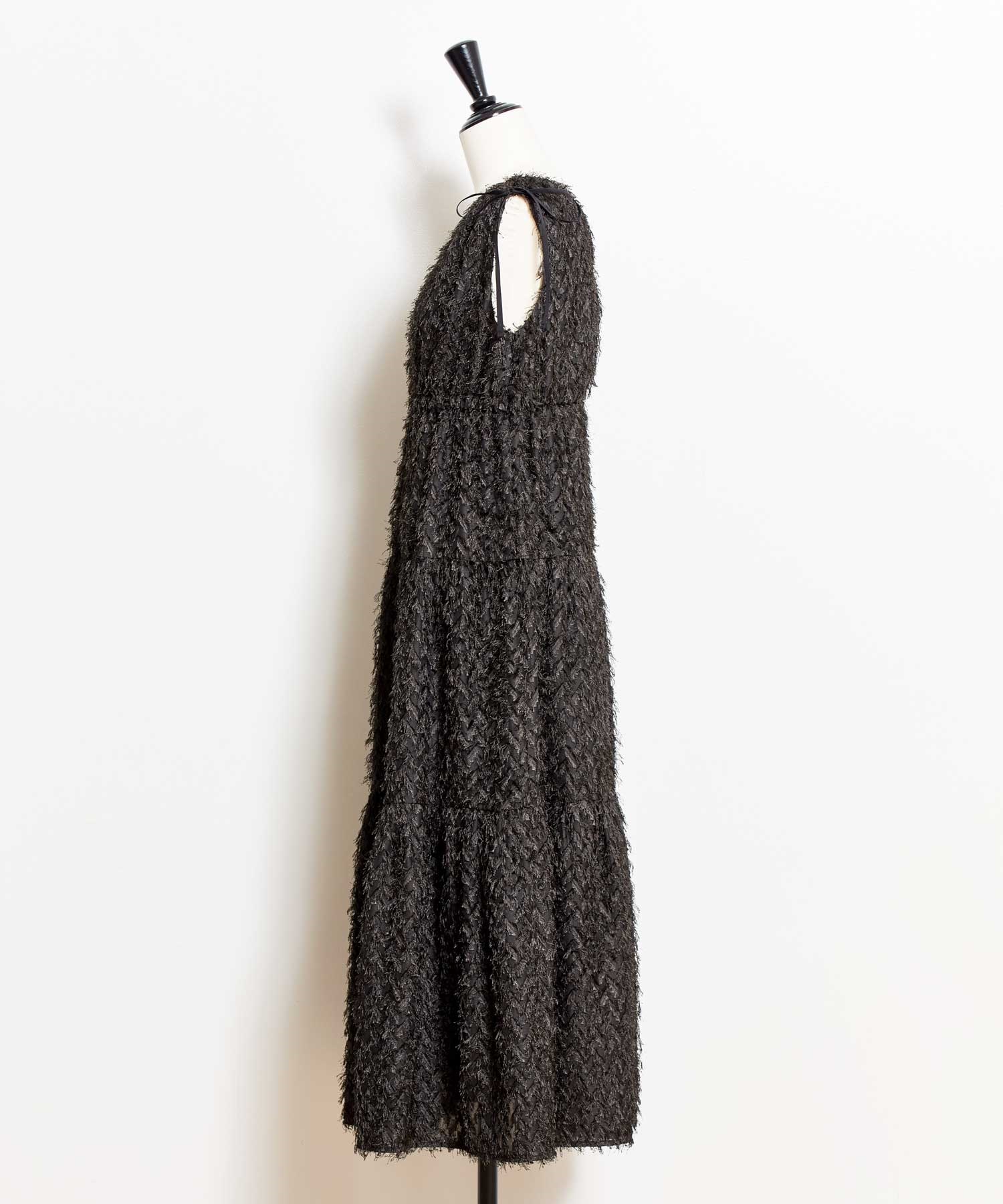 販路限定カラーあり】ジャガードカシュクールワンピース | ロング