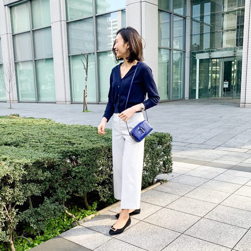 アラサーOLのリアル通勤コーデ【プラステ】使える新リネンブレンド