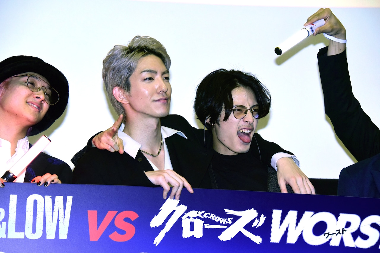 HiGH&LOW THE WORST」応援上映、前田公輝「轟一派のプライベートが観