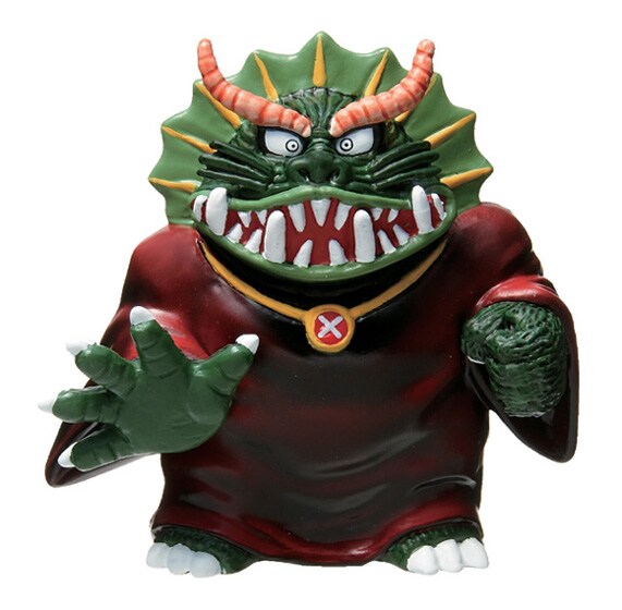 怪物くん」根付けフィギュア、怪物大王は迫力の50mm - コミックナタリー