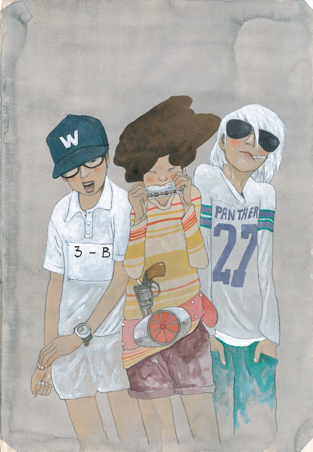 松本大洋の新作「Sunny」ポストカード他、IKKI購入特典 - コミックナタリー