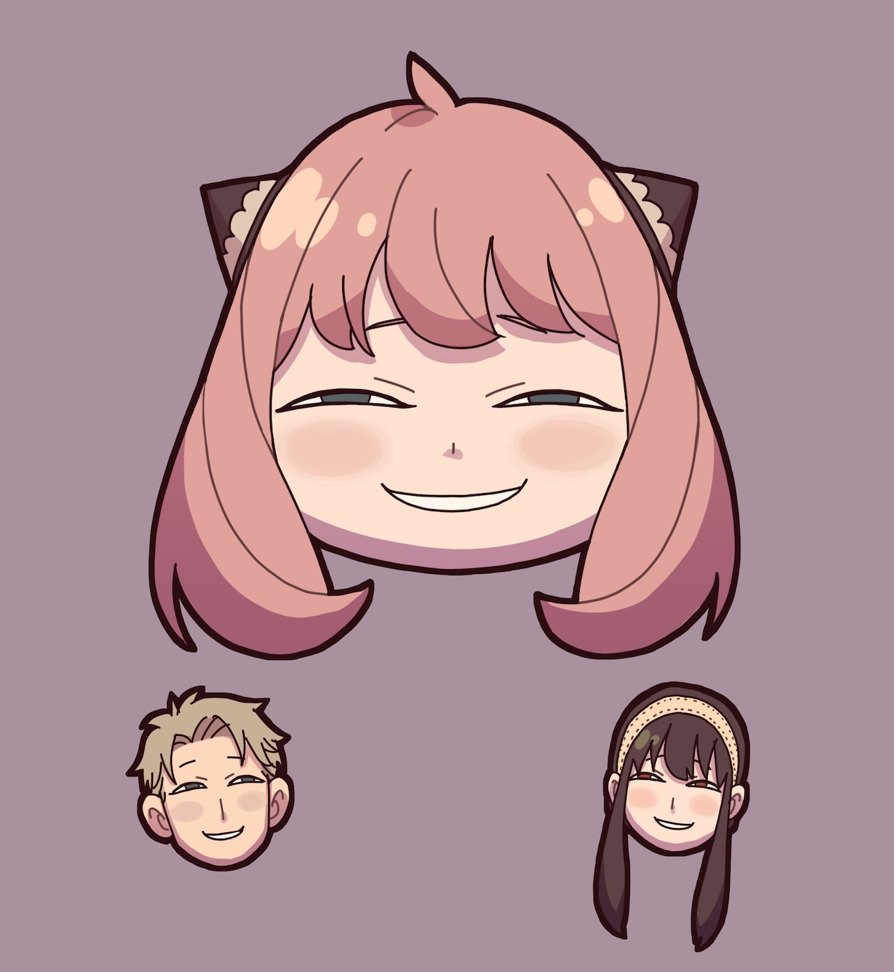 SPY×FAMILY」アーニャのベスト表情結果発表、遠藤達哉の描き下ろしも