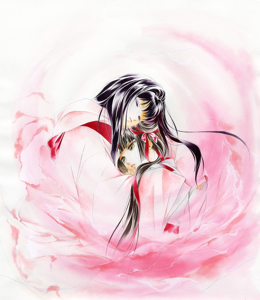 垣野内成美の個展が大阪・東京で、「吸血姫美夕 朔」表紙の原画を特別