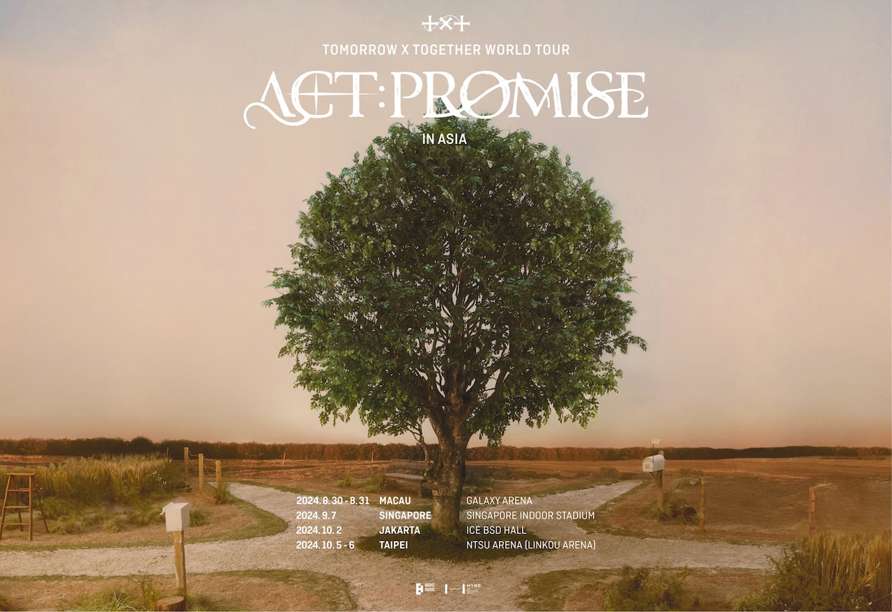 TOMORROW X TOGETHERがアジアツアー「ACT : PROMISE」で4都市へ - 音楽