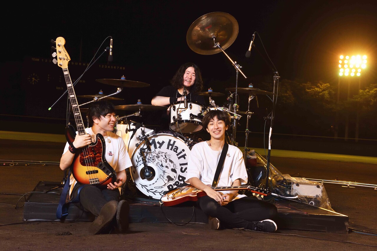 My Hair is Badが春に新アルバム発売、神戸＆代々木ワンマンで手書き