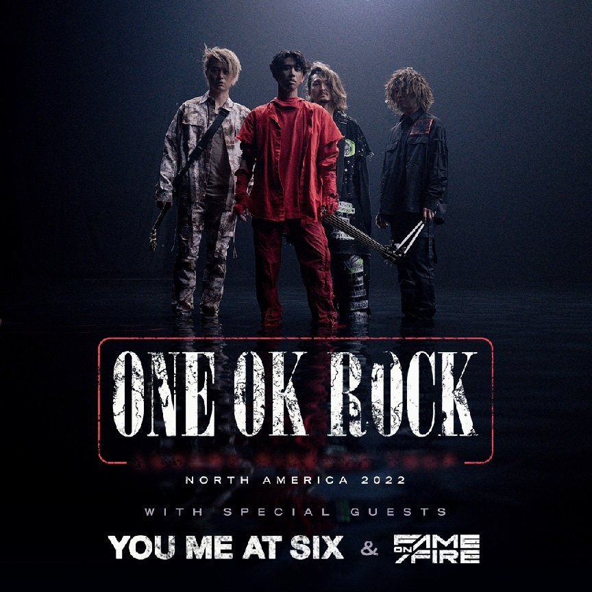 ONE OK ROCK、今秋に3年ぶり北米ツアー開催 - 音楽ナタリー