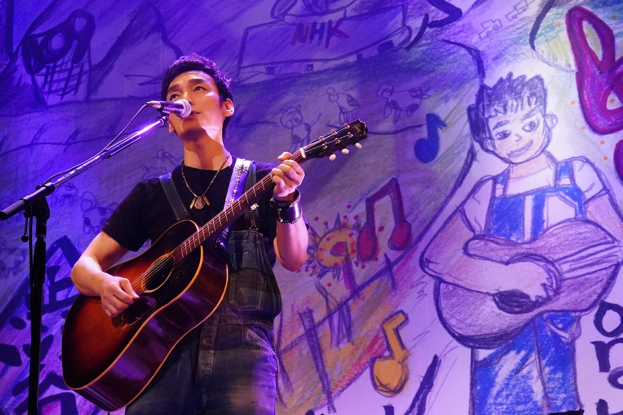 草なぎ剛「ギター好きになってよかったな」3年ぶりのはっぴょう会