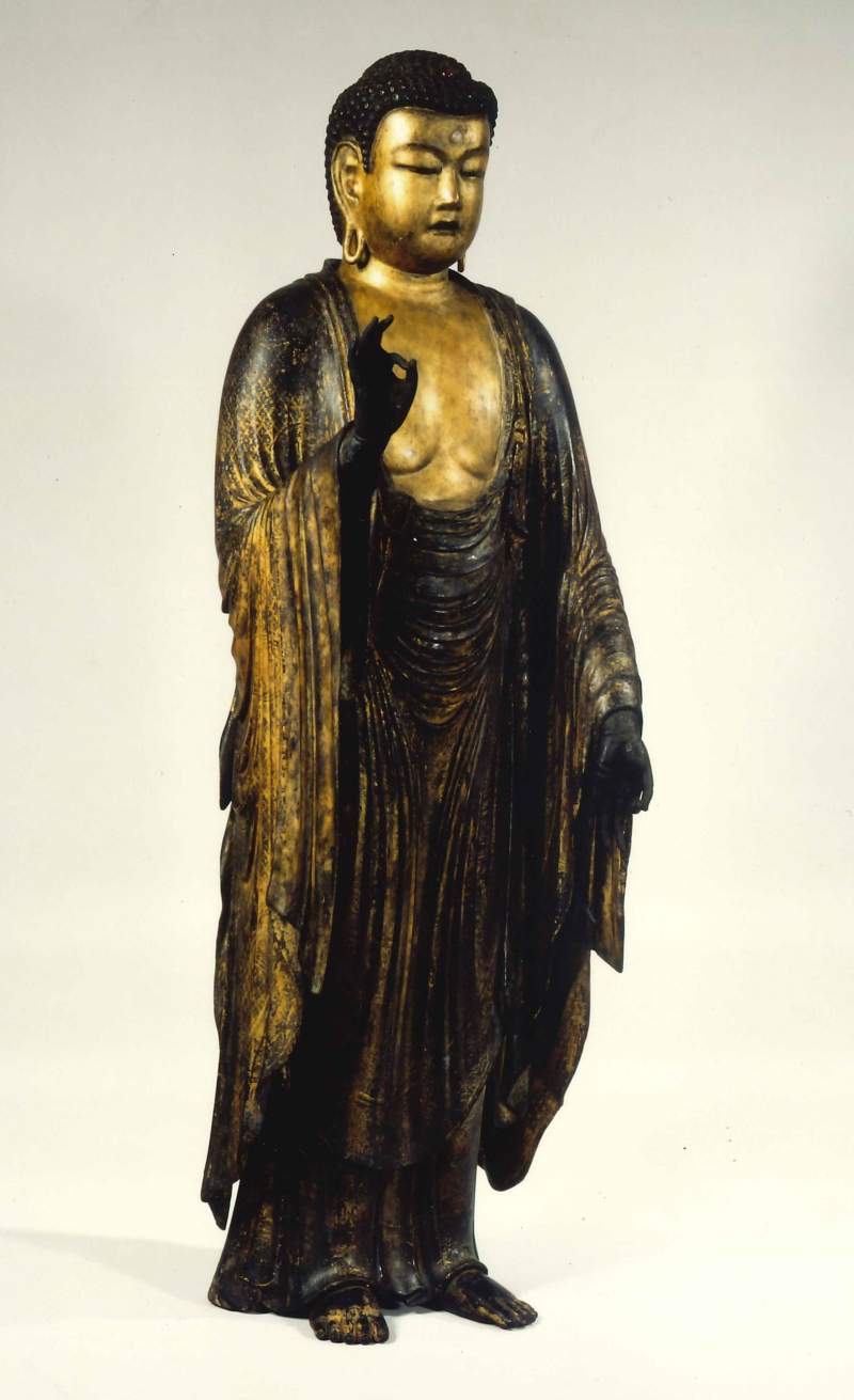 本誓寺の阿弥陀如来立像（ほんせいじのあみだにょらいりゅうぞう）｜お