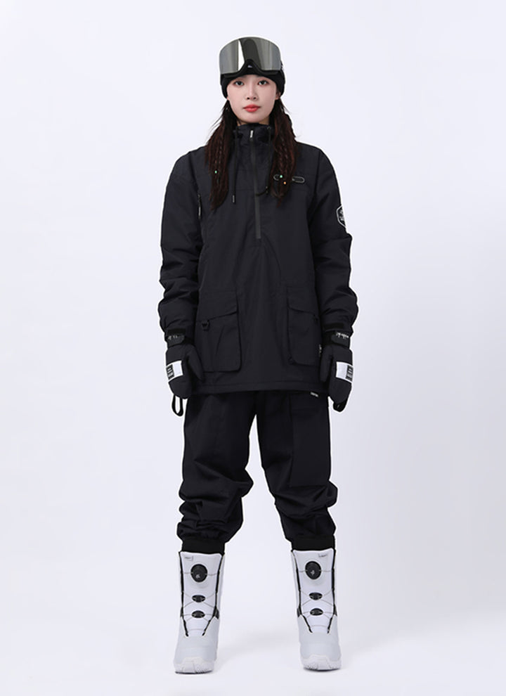 ÅÅÅ SOLID LIQUID スノーボードウェアセットMサイズ SOLID LIQUID