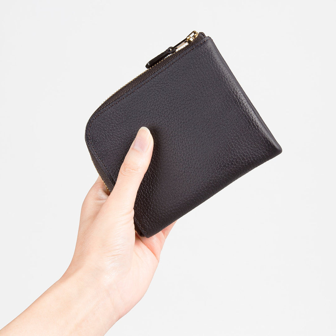 0051-3-GMS】Lジップ札入れ『マルチケース』(ブラック) – 大峽製鞄