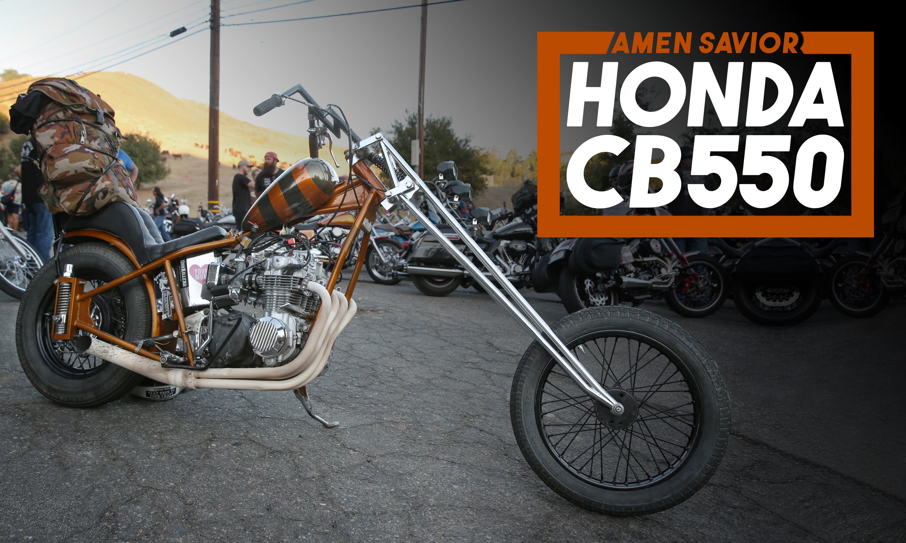 1974 Amen Savior CB550 Chopper – Old Bike Barn