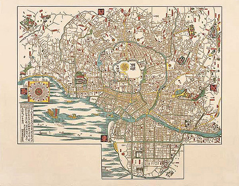 懐宝御江戸絵図2-01 - こちずライブラリ