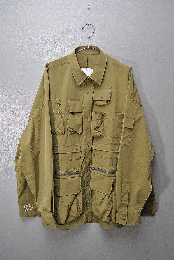 FreshService DRY TYPEWRITER TACTICAL POCKET L/S SHIRT