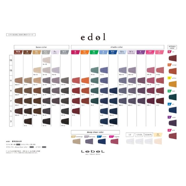 エドル | カラー剤 | FIVE WEB STORE | 理美容卸問屋・業務用美容商材