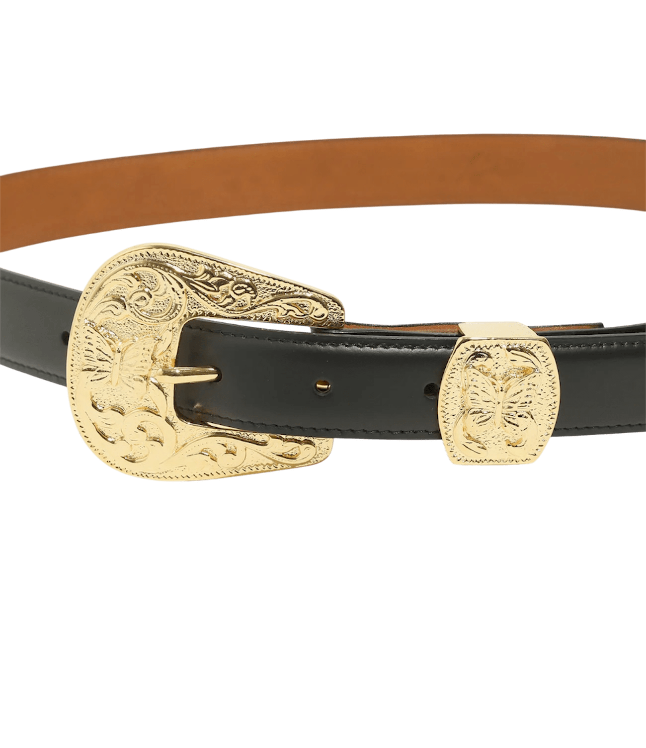 NEEDLES(ニードルズ)/Papillon Western Tip Belt/BLACK(32 BLACK)｜ ザ