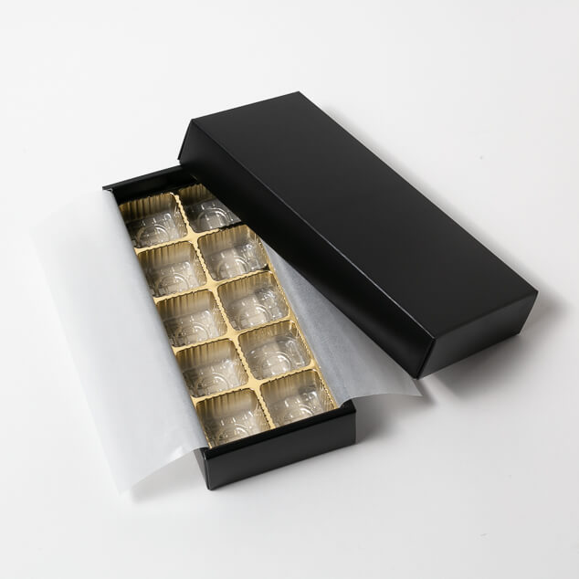 RSトリフケース ブラック 10ヶ用(192×78×h35mm) 20枚 : パッケージ中澤