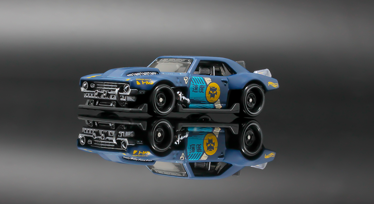 The brand-new, Hot Wheels CUSTOM '68 CAMARO is a future classic