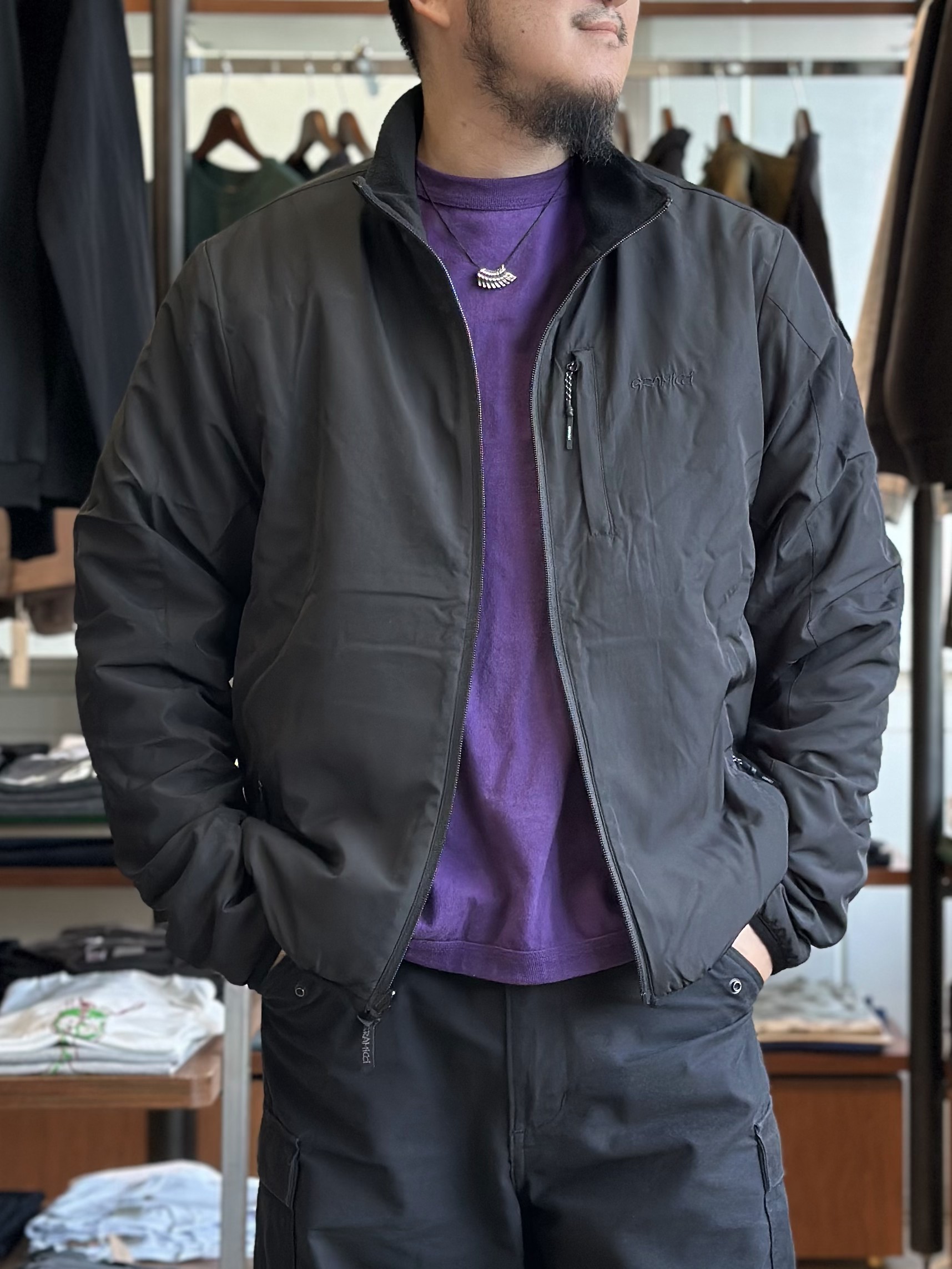 Gramicci/グラミチ】THERMAL FLEECE REVERSIBLE JACKET | サーマル