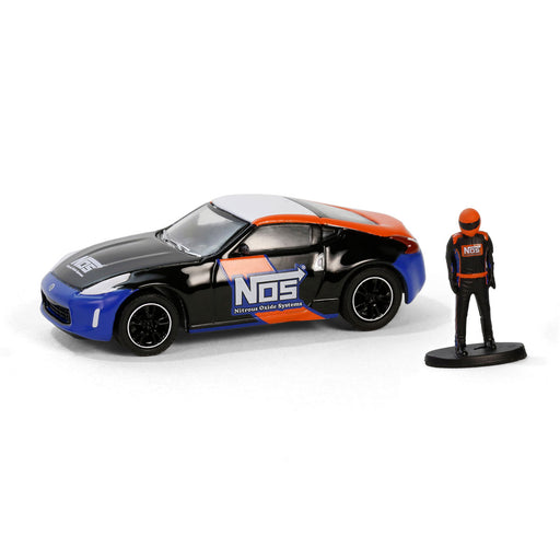 1/64 2020 Nissan 370z with Race Car Driver, NOS Nitrous Oxide