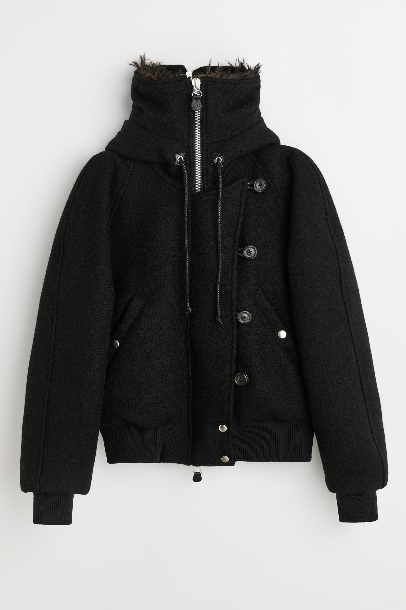 Our Legacy - Force Jacket Classic Black Stamped Wool