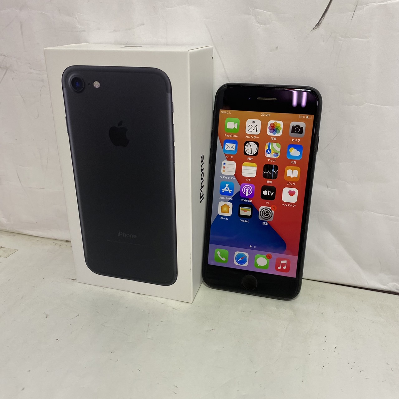 iPhone7 128GB SIMフリー iPhone7 128GB SIMフリー ジェットブラック