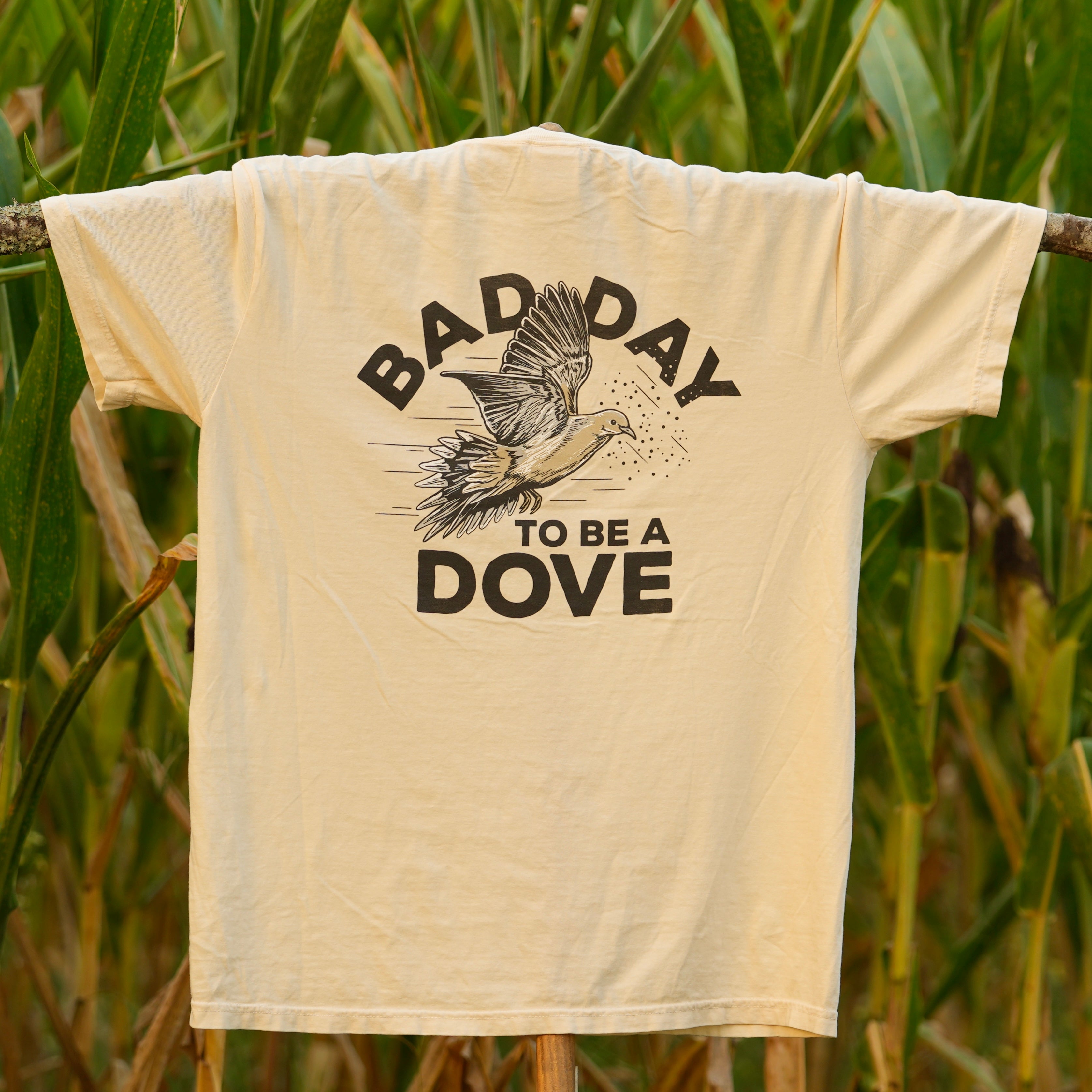 Bad Day To Be A Dove - Comfort Colors Pocket Tee – Panola Brand®