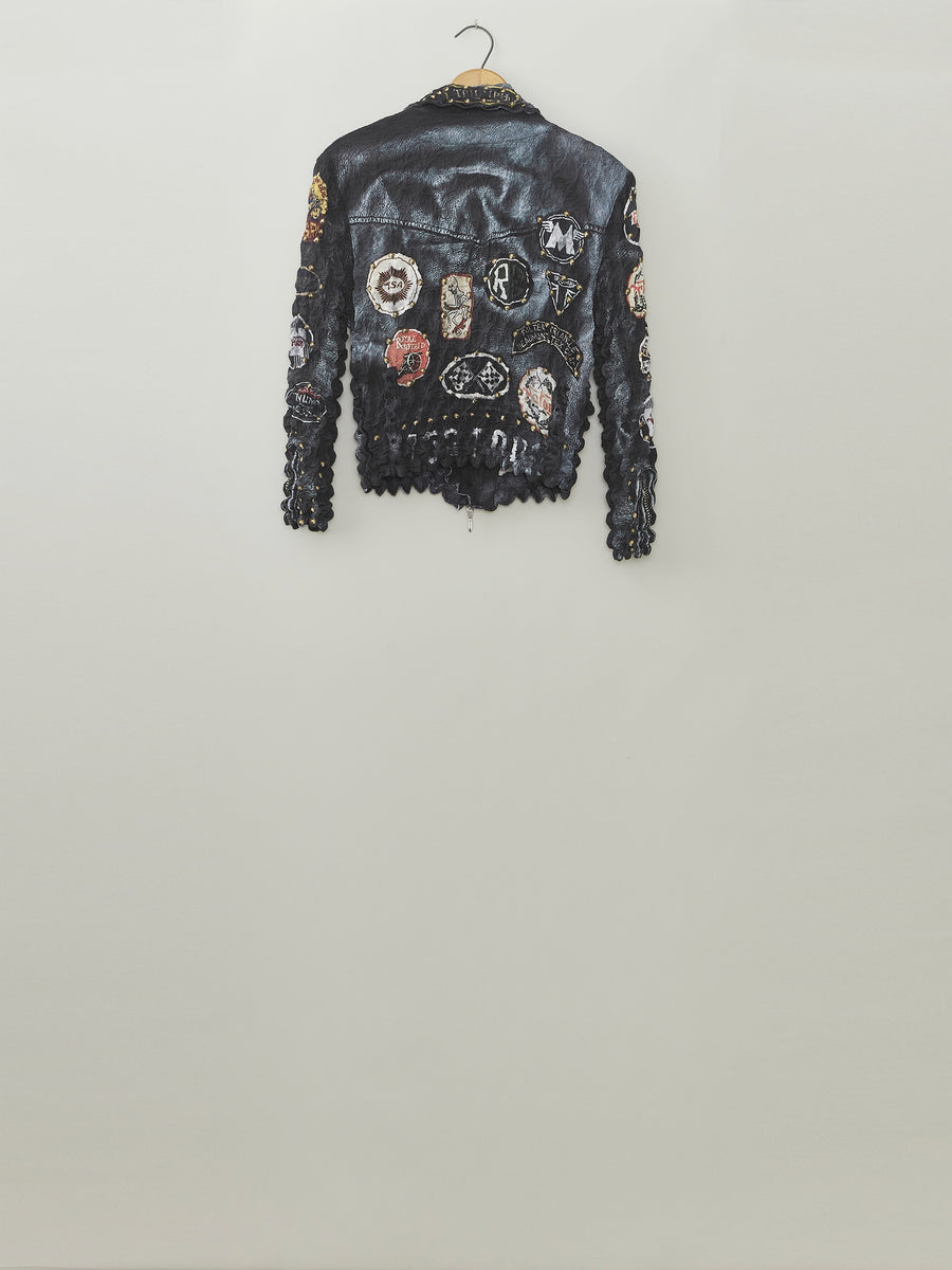 MASU(エムエーエスユー)のPOPCORN BIKER JACKETの通販｜PALETTE art