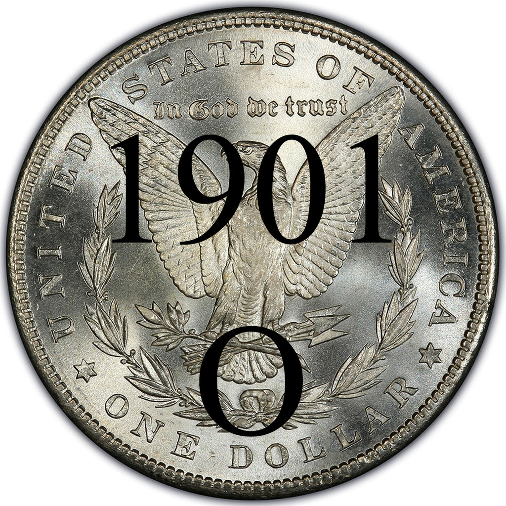 1901-O Morgan Silver Dollar | Palm Island