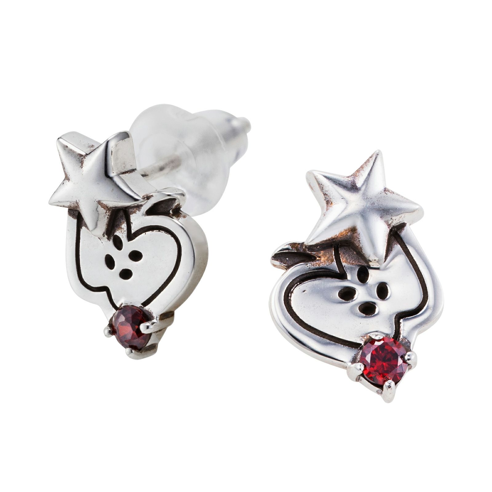 五等分の花嫁 五月｜ピアス 両耳用 シルバー GTH-P005｜white clover