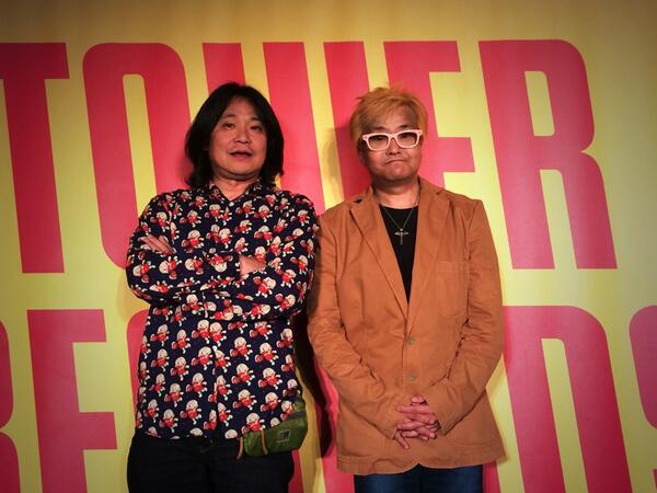 CUTUP STUDIO】本日イベント終了後のC-C-Bの渡辺英樹さん、笠浩二さん