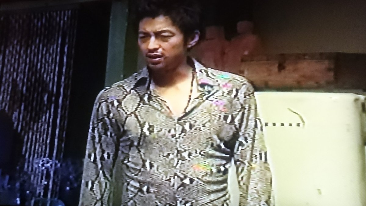 悟郎の柄シャツコレクション #アナザヘヴンeclipse #大沢たかお