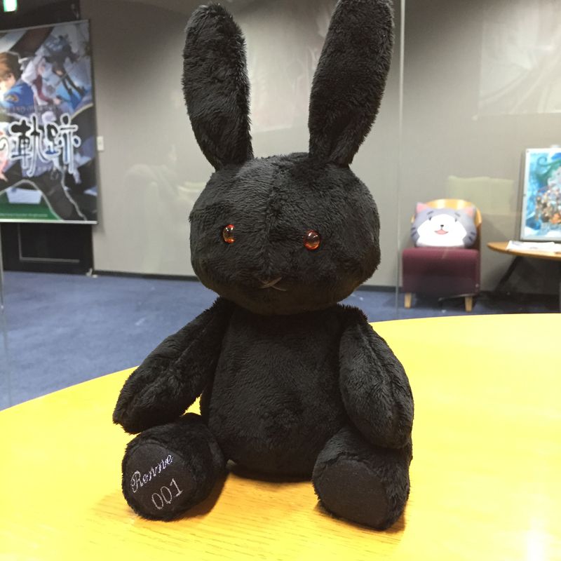 空の軌跡」レンの黒うさぎぬいぐるみ 30体限定、完全受注生産品！受付3