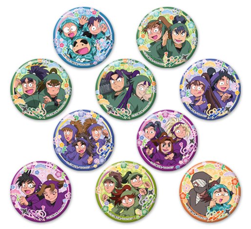 忍たま乱太郎の缶バッジ、兵庫水軍のアクリルボールチェーンが7月中旬