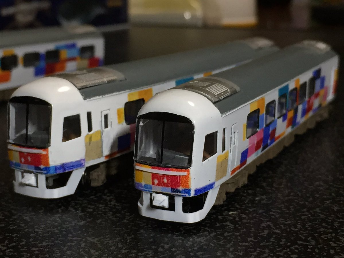 JR東日本 485系700番台「きらきらうえつ」完成しました。 プラ板