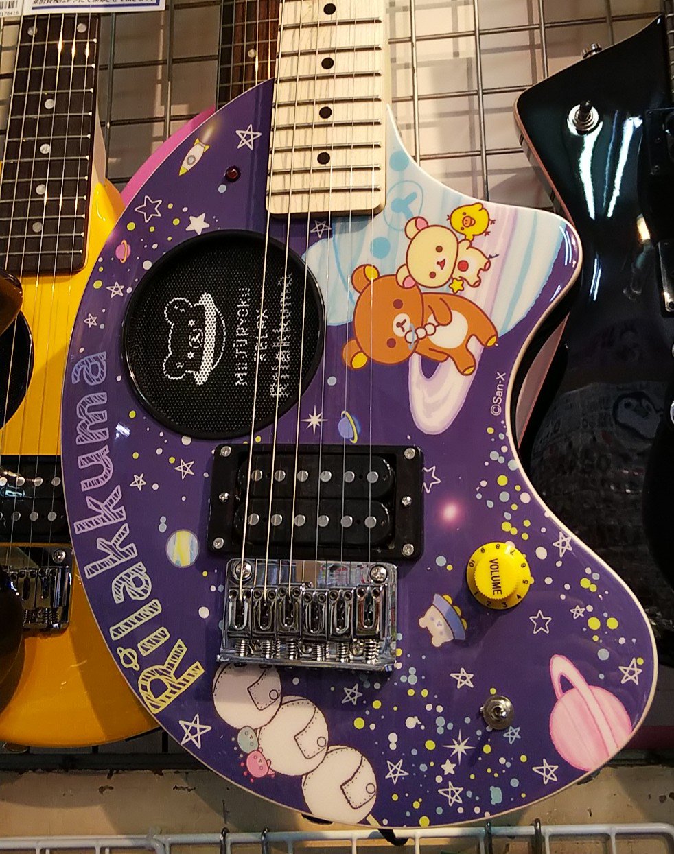 J760 FERNANDES エレキギター ZO-3 リラックマ 宇宙デザイン J760