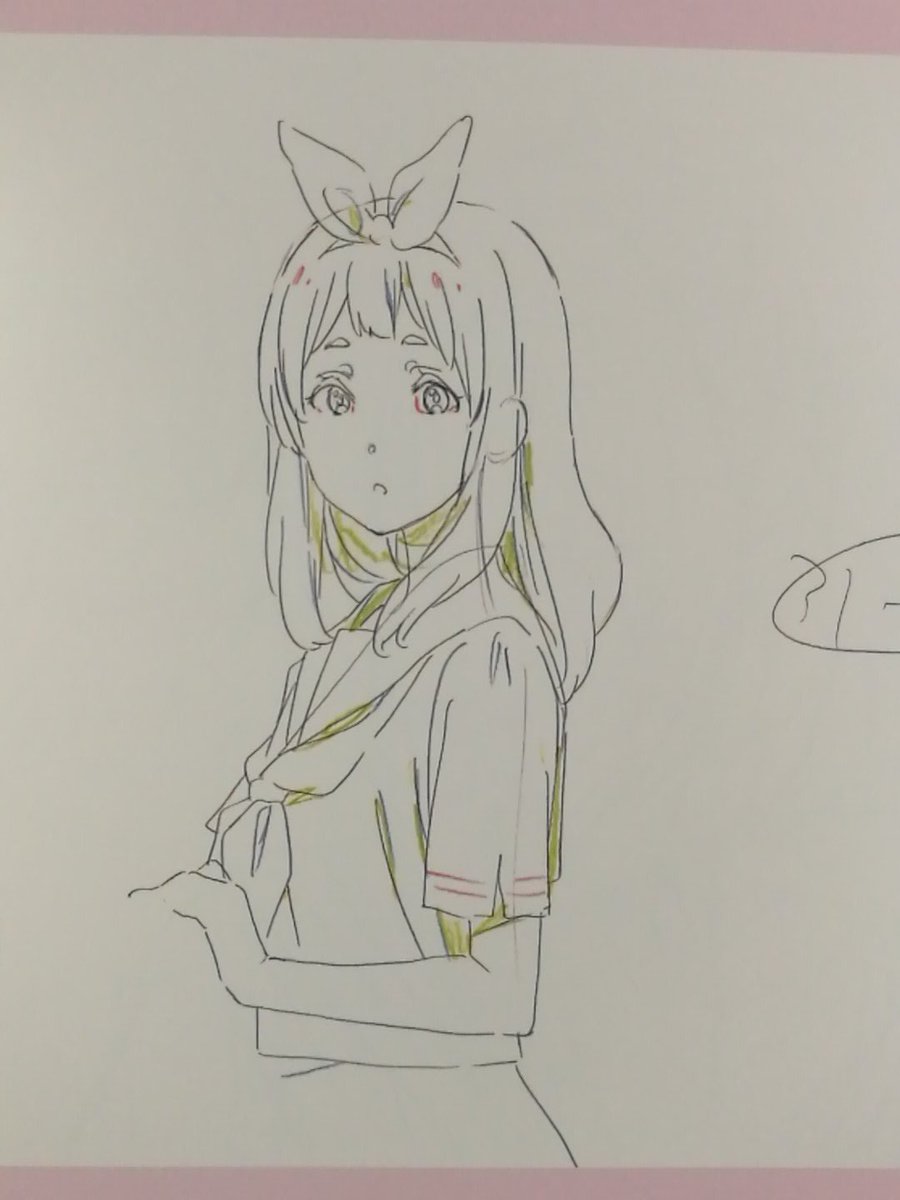 西屋太志さんの『リズと青い鳥』線画集届いた…。このサイズ、ほぼ用紙