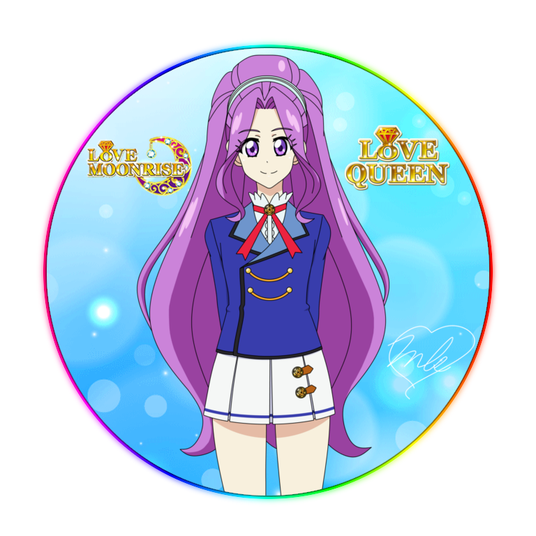 神崎美月アイカツ！アニON マグネット付きバッジ セット