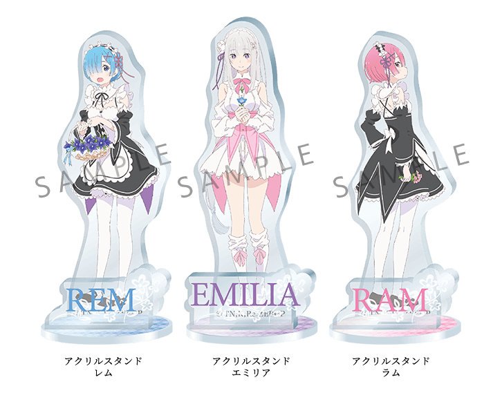 エミリア 精霊祭 アクスタ 6点セット Re:ゼロから始める異世界生活