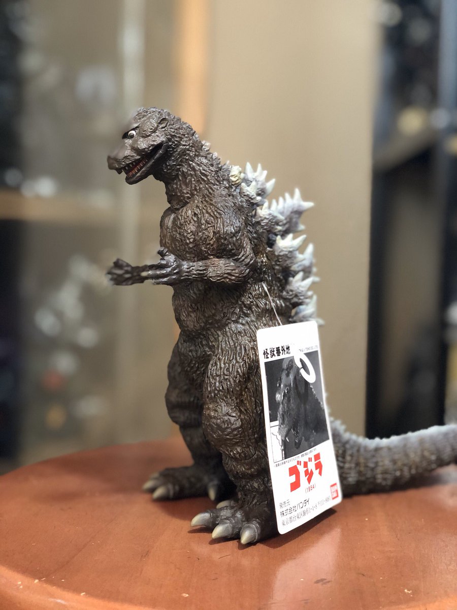 バンダイ 怪獣番外地 ゴジラ1954 総天然色風の茶系の塗装