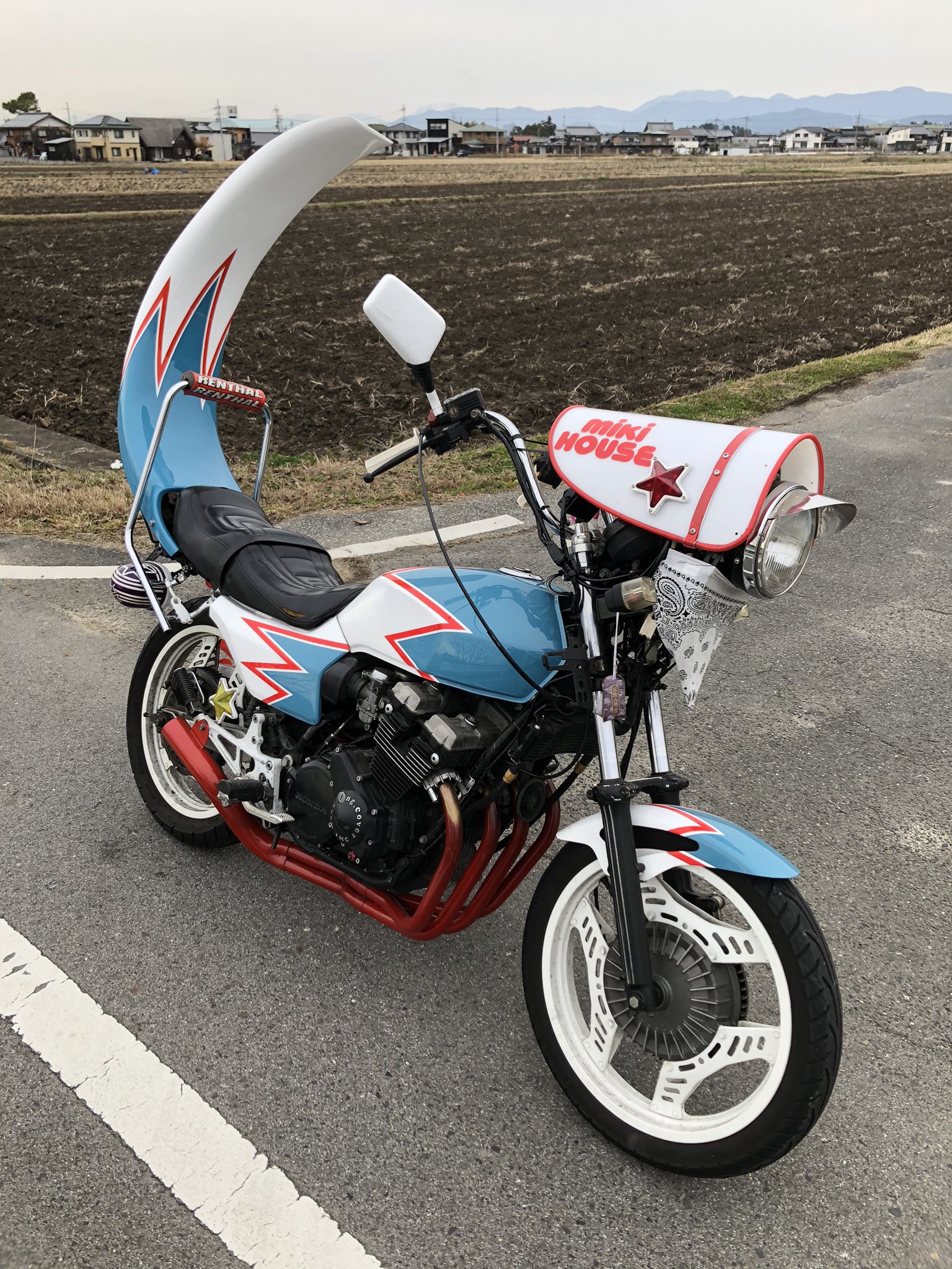 新品延長ロングツッパリテール汎用当時物CBXCBRGS暴走族旧車會 新品