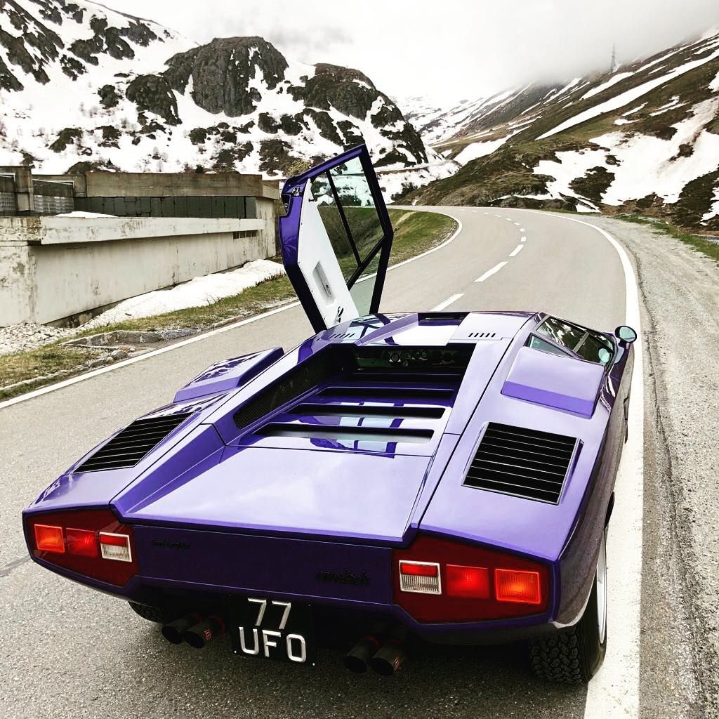 Beautiful Purple 美しいパープル特集 Lamborghini Countach LP400