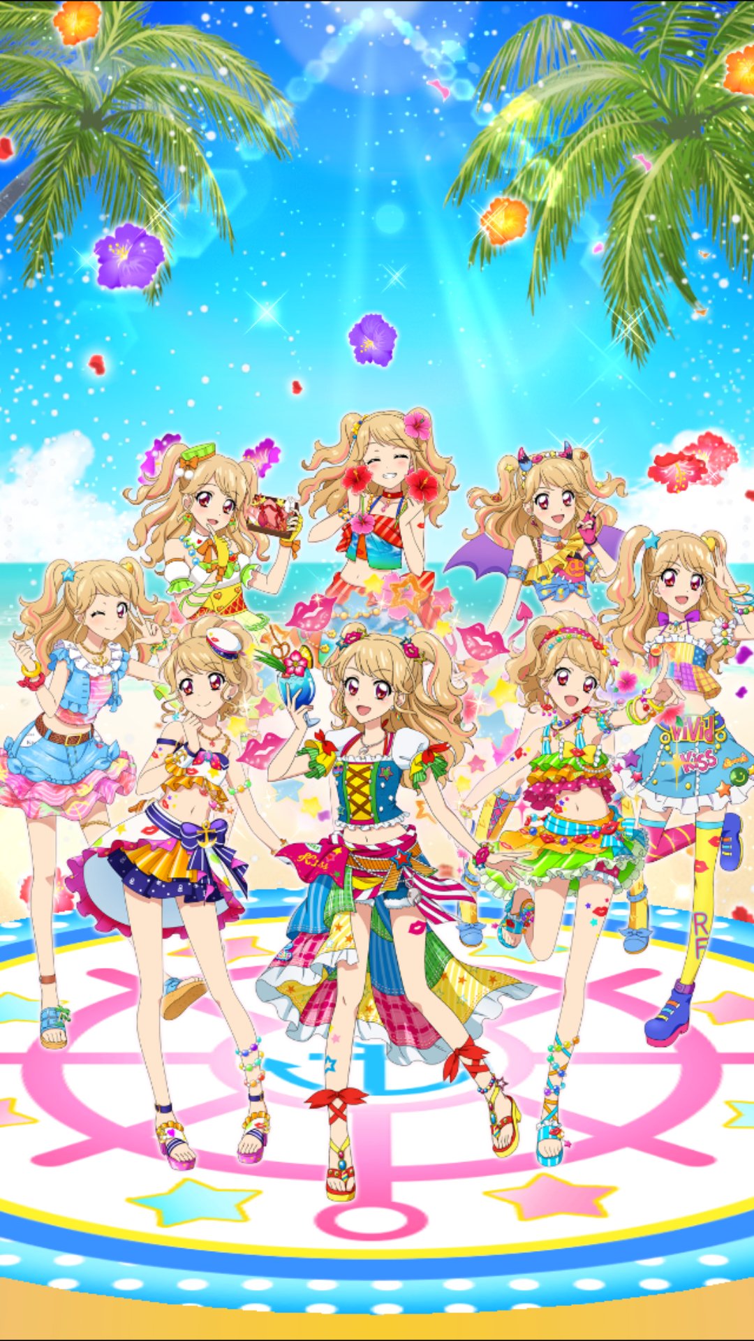 アイカツ リゾートキャンサーコーデ 夏樹みくる 星座 コンプ アイカツ