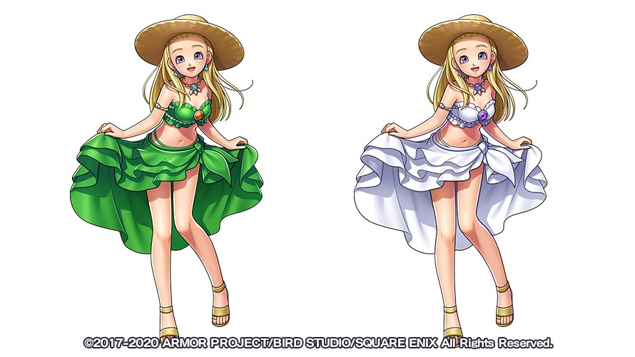 アナザーリーダー、セーニャの新衣装「パッション水着(2色)」が近日