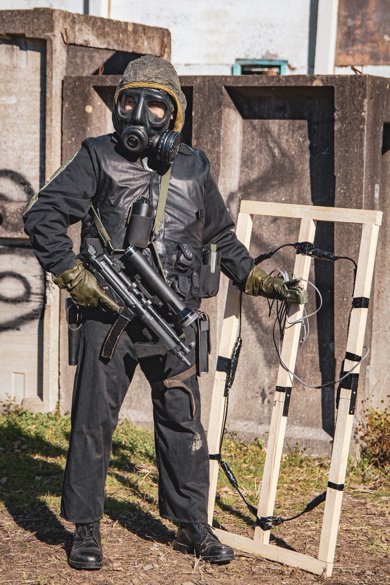 携帯復活してやっとで画像見れた。 自作Mk1ベスト着て念願のnimrod作戦