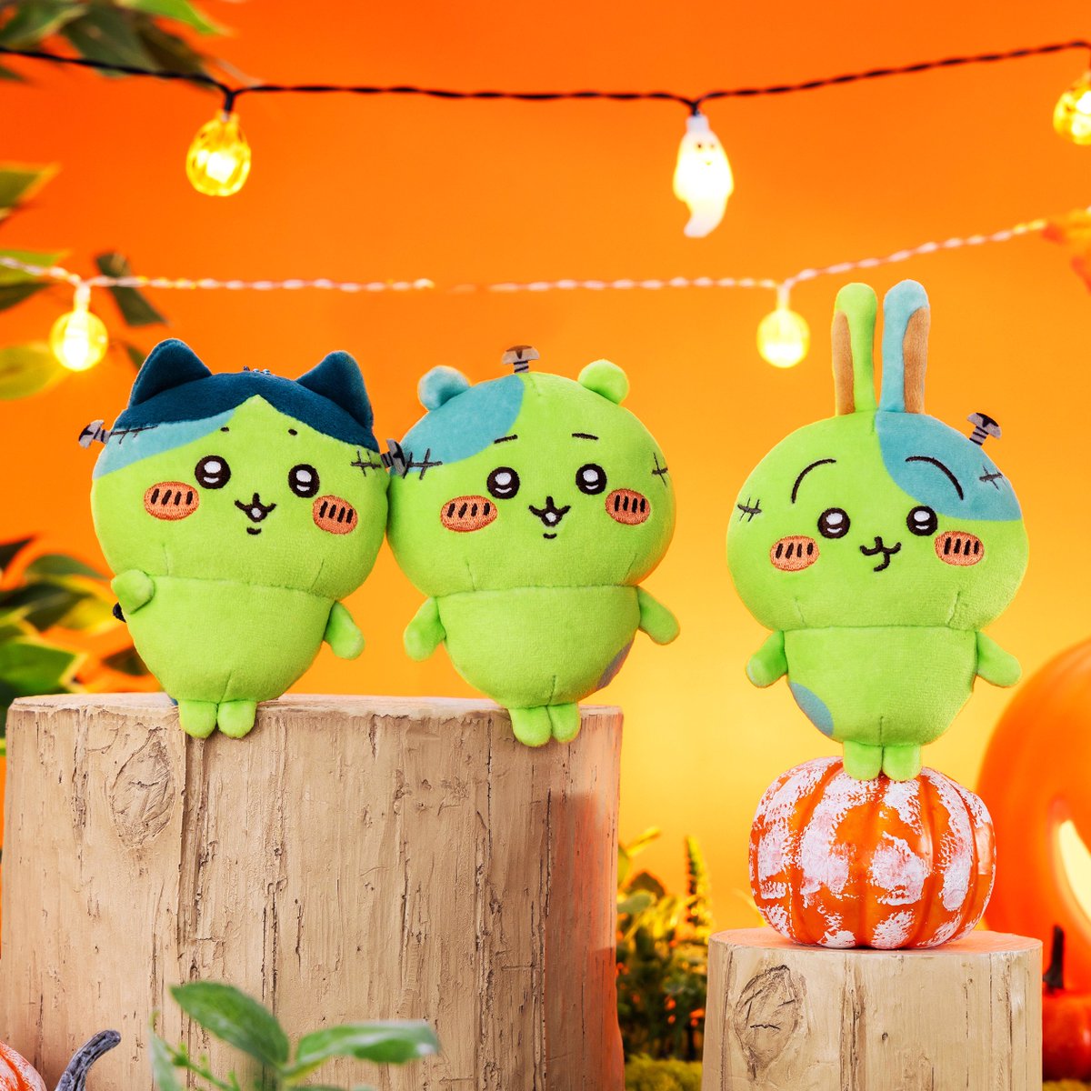 🌱新商品🌱 『仮装たのしい～！マスコット』 （ゾンビな #ちいかわ